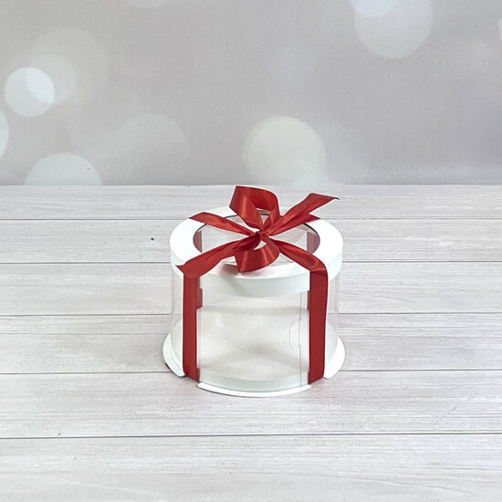 Skaidri dėžutė 16x17 Balta Tubus